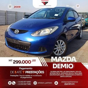 MAZDA DEMIO 2010 em ate 7 PRESTAÇÕES