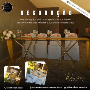 ORGANIZAÇÃO DE EVENTOS