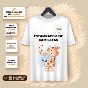 𝗧𝗿𝗮𝗻𝘀𝗳𝗼𝗿𝗺𝗲 𝗦𝘂𝗮𝘀 𝗜𝗱𝗲𝗶𝗮𝘀 𝗲𝗺 𝗘𝘀𝘁𝗮𝗺𝗽𝗮𝘀!  Estampagem de Camisetas de Alta Qualidade!