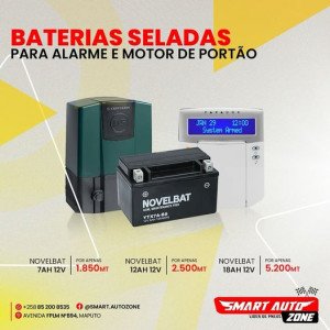 BATERIA PARA PORTÃO