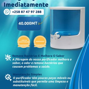 Ffiltro de água que forneça água potável