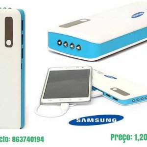 Power Bank Samsung Original 25000mAh carrega dois telemoveis