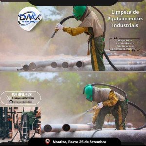 Limpeza em Equipamentos Industriais