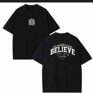 Camiseta preta oversize