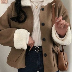 Jaqueta Suede Forrada